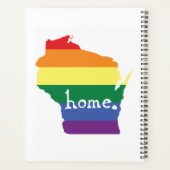 Gay pride du Wisconsin | Carte de la maison (Dos)
