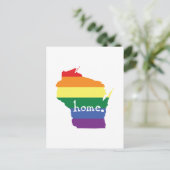 Gay pride du Wisconsin | Carte de la maison (Debout devant)