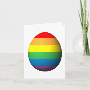 Gay Pride Egg Kaart