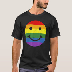 Gay Pride Equality LGBTQ Smile T-shirt