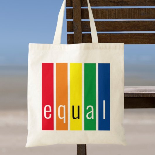 Gay Pride Equality Tote Bag