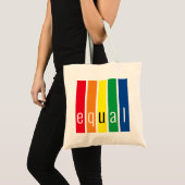 Gay Pride Equality Tote Bag (Voorkant (product))