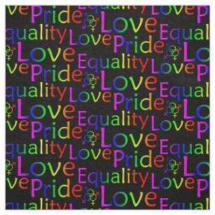 Gay Pride Fabric Rainbow Love Fabric Pride Fabric Stof