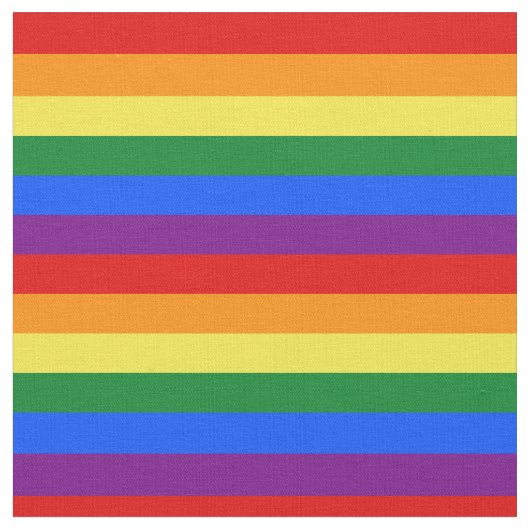 Gay Pride Fabric Stof (Close Up)