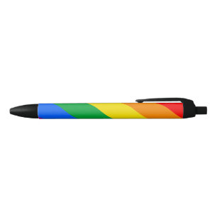 Gay Pride Flag Blauwe Inkt Pen