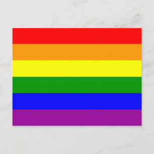 Gay Pride Flag Briefkaart