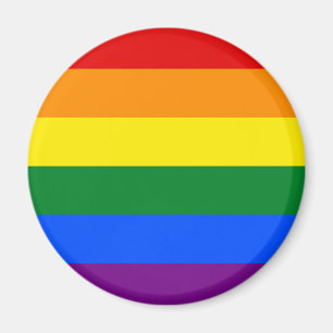 Gay Pride Flag Design Magneet