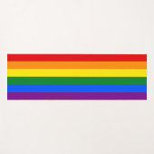 Gay Pride Flag (regenboog) Yogamat (Voorkant (horizontaal))