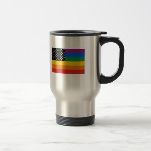 Gay Pride Flag Reisbeker