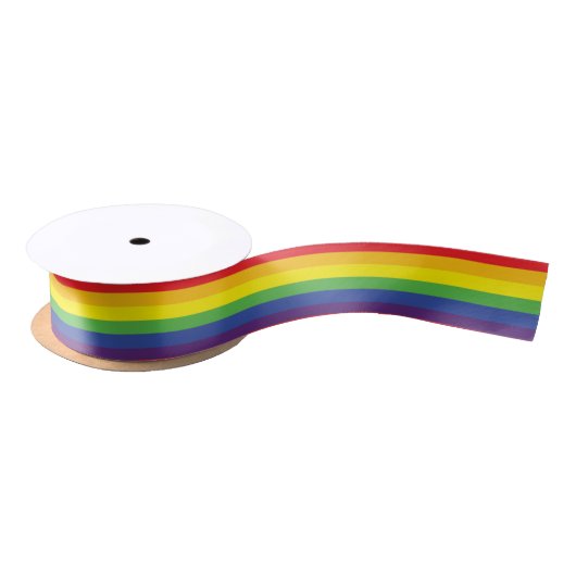 Gay Pride Flag Ribbon Lint (Spoel)