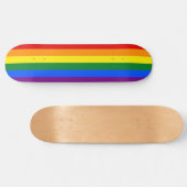 Gay Pride Flag Skateboard (Horizontaal)