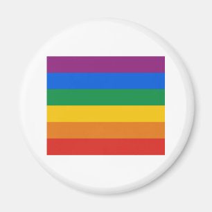 Gay Pride Flag T-shirt Magneet