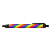 Gay Pride Flag Zwarte Inkt Pen (Bovenkant)