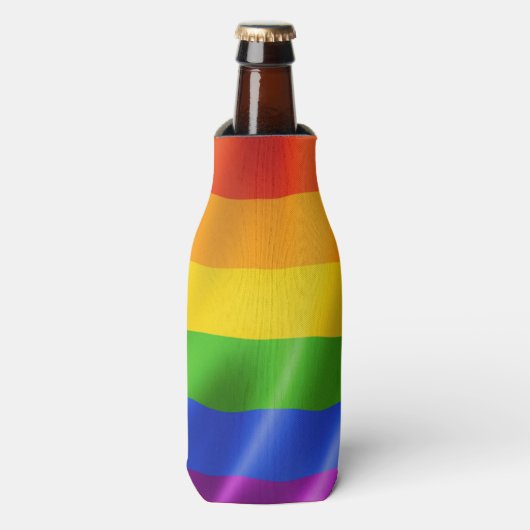 Gay Pride Flesjeskoeler (Fles Voorkant)