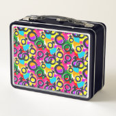 Gay Pride Gender Neon Pattern (Achterkant)