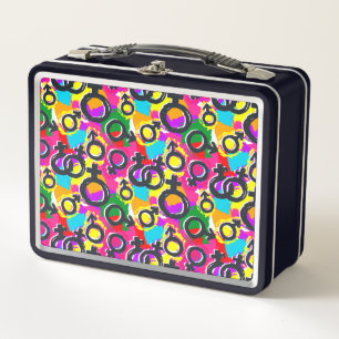 Gay Pride Gender Neon Pattern