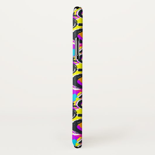 Gay Pride Gender Neon Pattern Case-Mate iPhone Case (Achterkant/rechts)