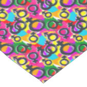 Gay Pride Gender Neon Pattern Tafelkleed (Gekanteld)