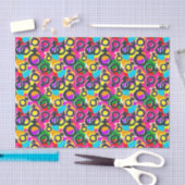 Gay Pride Gender Neon Pattern Tissuepapier (Craft)