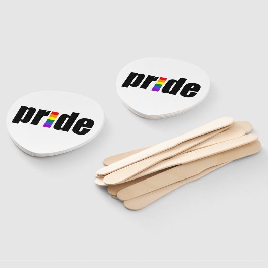 Gay Pride Handwaaier (Niet-gemonteerd)