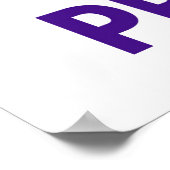 Gay Pride | Hart en regenboog Poster (Hoek)