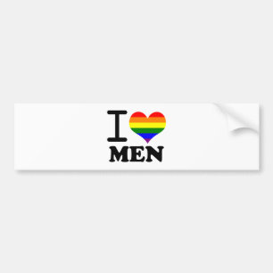 Gay Pride - Ik hou van mijn vriend Bumpersticker