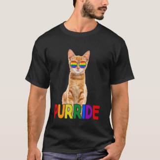 Gay Pride Kat Cute LGBTQ Purride T-shirt