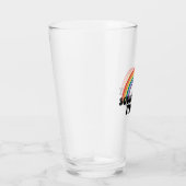 Gay Pride LGBT Rainbow-geluiden die ik binnen ben Glas (Rechts)
