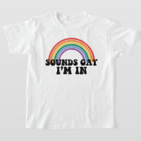 Gay Pride LGBT Regenboog Geluiden Gay Ik Ben In