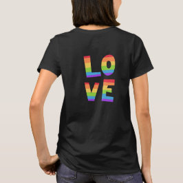 Gay Pride LGBT regenboogvlag Liefde LGBTQ T-shirt