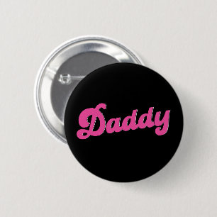 Gay Pride LGBT Roze Beer Gay Daddy Ronde Button 5,7 Cm