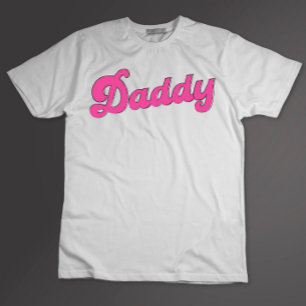 Gay Pride LGBT Roze Beer Gay Daddy  T-shirt