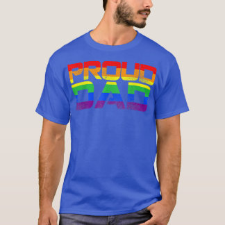 Gay Pride LGBTQIA+ Proud Pap LGBT Parent Pride Pap T-shirt