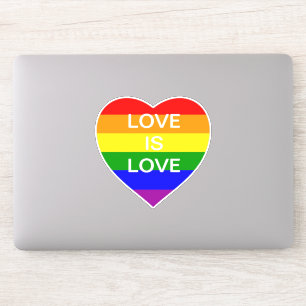 Gay Pride liefde is liefde Sticker