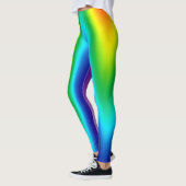 Gay Pride Love is Love Rainbow Personalized Womens Leggings (Links)