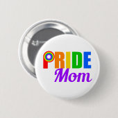 Gay Pride Ma Rainbow Ronde Button 5,7 Cm (Voorkant /achterkant)