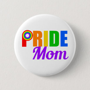 Gay Pride Ma Rainbow Ronde Button 5,7 Cm