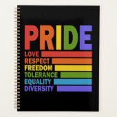 Gay Pride Maand LGBT Planner (Voorkant)