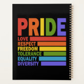 Gay Pride Maand LGBT Planner (Achterkant)