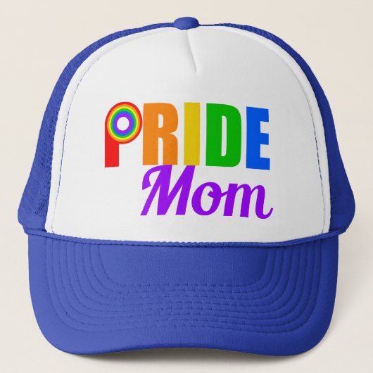 Gay Pride mama Trucker Pet (Voorkant)