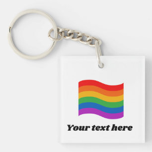 Gay Pride Merch Regenboogvlag LGBTQ Sleutelhanger
