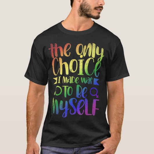 Gay Pride Month Gift Q T-shirt (Voorkant)