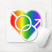 Gay Pride Mousepad Gay Pride Muismatten & Decor (Met muis)
