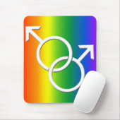 Gay Pride Mousepad Gay Pride Muismatten & Decor (Met muis)