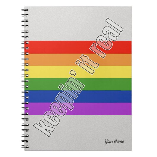 Gay Pride Notitieboek (Voorkant)