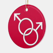 Gay Pride Ornament Gay Mannen Love Decorting Gifts (Links)