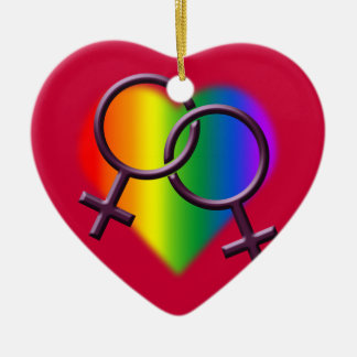 Gay Pride Ornament Personalized Rainbow Love Gifts
