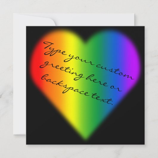 Gay Pride Party nodigt de kaarten van de zelfde-Se (Voorkant)