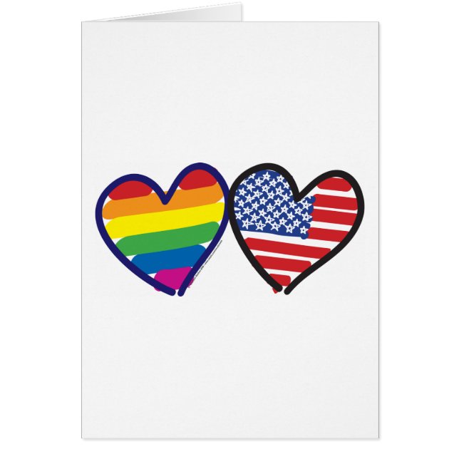 Gay Pride Patriotic USA (Voorkant)