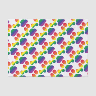 Gay-Pride-Paw-Print Tissuepapier